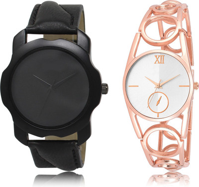 

The Shopoholic Stylist Designer Combo Pack 2 Black And Silver Dial Analog Watch For Boys And Girls Watches Boy Watch - For Men & Women