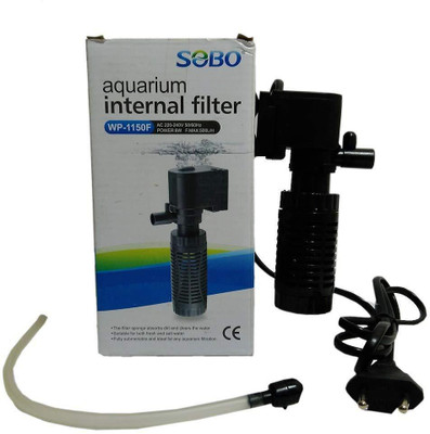 

Sobo wp-1150f Power Aquarium Filter(Mechanical Filtration for Salt Water and Fresh Water)