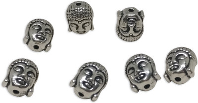

Aumni Crafts Jewellery Making Metal Alloy Bead Spacers 11x9x8mm Buddha Antique Silver Color (Pack of 20 pieces)