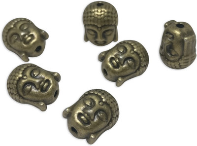 

Aumni Crafts Jewellery Making Metal Alloy Bead Spacers 11x9x8mm Buddha Antique Bronze Color (Pack of 20 pieces)