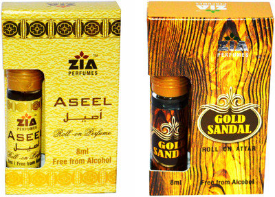 Zia Aseel and Gold SANDAL Special Malaysian Edition Floral Attar(Floral)