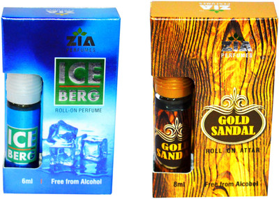 

Zia Ice Berg and Gold Sandal Special Malaysian Edition Floral Attar(Floral)