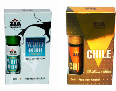 Zia White Oudh and Chile Special Malaysian Edition Floral Attar(Floral)