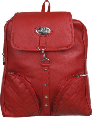 

Al Jazeera Hi Design Stylish Trendy Fashionable Baggit Caprese Lavie Diana Korr Butterfly Leather College Backpack For Girls Women Ladies 5 L Backpack(Pink)