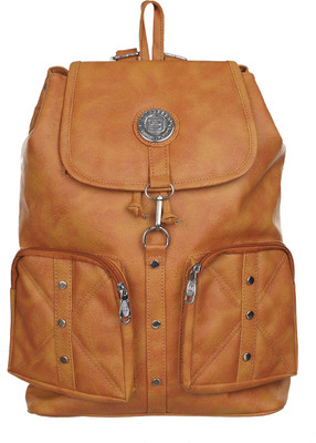 

Al Jazeera Hi Design Stylish Trendy Fashionable Baggit Caprese Lavie Diana Korr Butterfly Leather College Backpack For Girls Women Ladies 5 L Backpack(Brown)