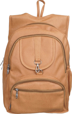 

Al Jazeera Hi Design Stylish Trendy Fashionable Baggit Caprese Lavie Diana Korr Butterfly Leather College Backpack For Girls Women Ladies 5 L Backpack(Beige)