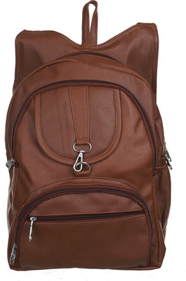 Al Jazeera Hi Design Stylish Trendy Fashionable Baggit Caprese Lavie Diana Korr Butterfly Leather College Backpack For Girls Women Ladies 5 L Backpack(Brown)