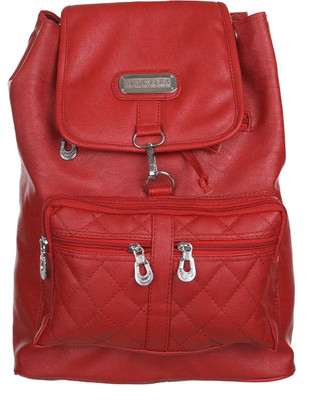 

Al Jazeera Hi Design Stylish Trendy Fashionable Baggit Caprese Lavie Diana Korr Butterfly Leather College Backpack For Girls Women Ladies 5 L Backpack(Pink)