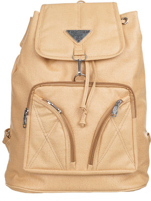 

Al Jazeera Hi Design Stylish Trendy Fashionable Baggit Caprese Lavie Diana Korr Butterfly Leather College Backpack For Girls Women Ladies 5 L Backpack(Beige)