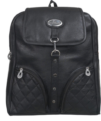 

Al Jazeera Hi Design Stylish Trendy Fashionable Baggit Caprese Lavie Diana Korr Butterfly Leather College Backpack For Girls Women Ladies 5 L Backpack(Black)