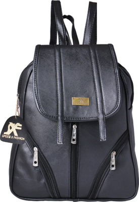

Speed X Fashion Women's & Girls Medium Black 5 Backpack(Black)