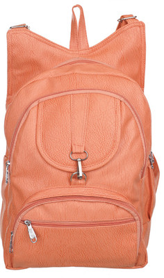 

Al Jazeera Hi Design Stylish Trendy Fashionable Baggit Caprese Lavie Diana Korr Butterfly Leather College Backpack For Girls Women Ladies 5 L Backpack(Orange)