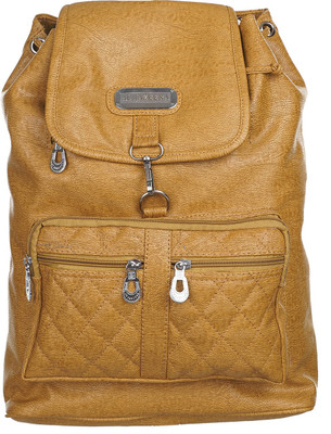 

Al Jazeera Hi Design Stylish Trendy Fashionable Baggit Caprese Lavie Diana Korr Butterfly Leather College Backpack For Girls Women Ladies 5 L Backpack(Beige)