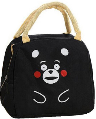 

BANQLYN Cute Men Women Kids Insulated Thermal Office School Lunch Bag Waterproof Lunch Bag Waterproof Lunch Bag(Black, 2 L)