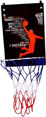 

SPORTSHOLIC New Hangable Basketball Ring For All Size Of Basket Balls For Indoor Use Basketball Ring(5 Basketball Size With Net)
