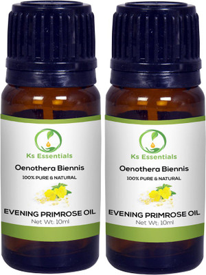 

Ks Essentials 100% Pure Evening Primrose Oil,Pure Natural & Undiluted (10ml)Each(10 ml)