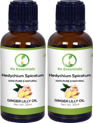 

Ks Essentials 100% Pure Ginger Lilly Oil Pure & Natural Essential Oil(30ml)Each(30 ml)