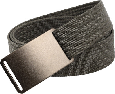 

LEX TAVIS Men Party, Evening, Formal, Casual Grey Nylon Belt