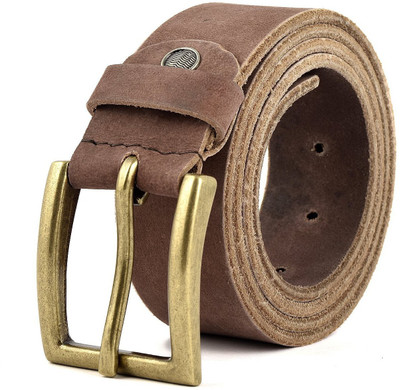 

ShopnZ Men Brown Genuine Leather Belt
