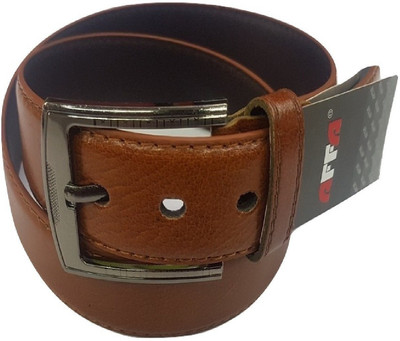 

AFFA Men Casual Brown Artificial Leather Belt, Tan