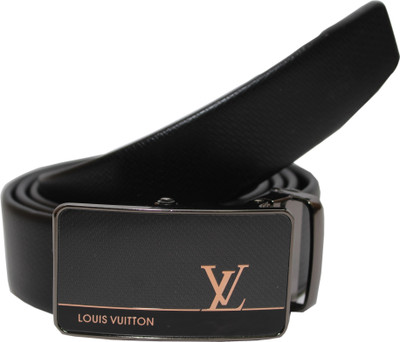 

LV Men Casual, Party Black Genuine Leather Belt