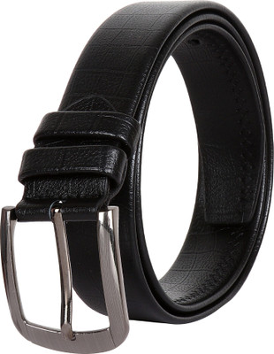 

Friendskart Men Casual, Formal, Party, Evening Black Artificial Leather Belt