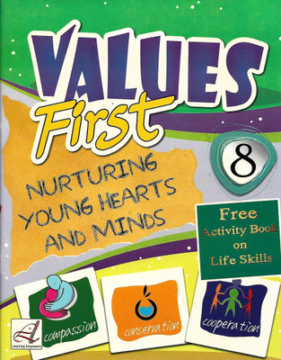 LEARNING VALUES FIRST(NURTURING YOUNG HEARTS AND MINDS) CLASS 8(English, Paperback, SNIGDHA SNEHA)