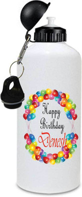 

Juvixbuy Happy Birthday Denesh PrintedSipper bottle 750 ml Sipper(Pack of 1, Multicolor), White