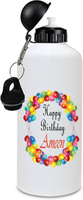 

Juvixbuy Happy Birthday Ameen Printed Sipper bottle With 1 Cap (Aluminium) 750ml 750 ml Sipper(Pack of 1, Multicolor), White