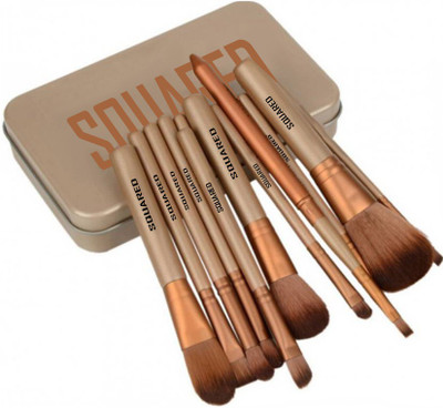 

squared Makeup Brush Set (Pack of 12)(Pack of 12)