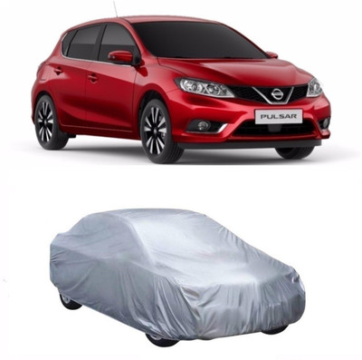 The Blue Car Cover For Nissan Pulsar (Without Mirror Pockets)(Silver)