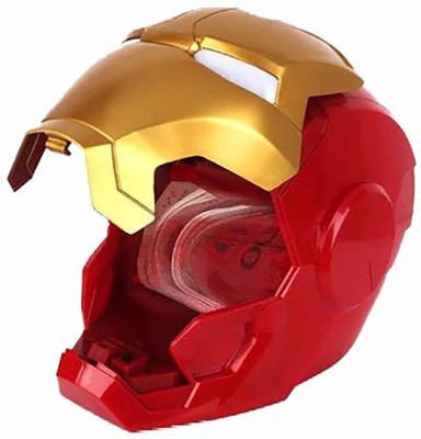 

kiti kits Kids Favorite Hero's Character I-Man Piggy Bank For Kids With 10 Poem Included(HCCD ENTERPRISE) Coin Bank(White)