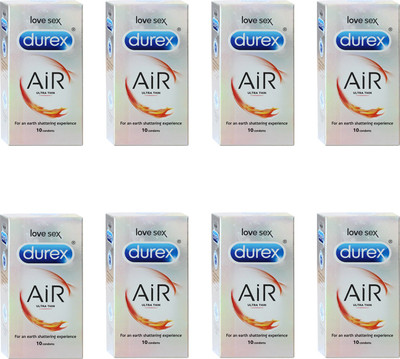 Durex Ultra thin Condom(Set of 8, 80S)