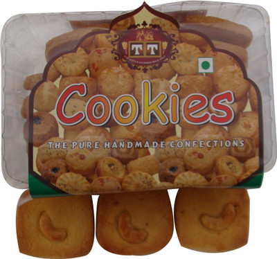 TT Handmade Kaju Cookies(400 g, Pack of 2)