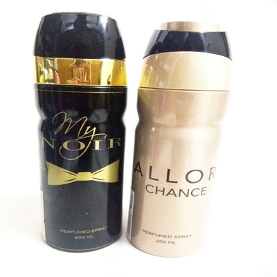 

ARQUS MY NOIR AND ALLOR CHANCE Perfume Body Spray - For Men & Women(400 ml, Pack of 2)
