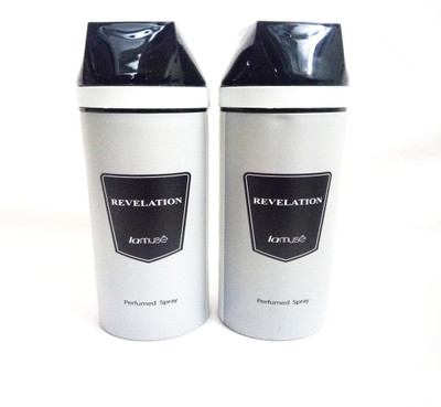 

LAMUSE REVELATION Perfume Body Spray - For Men & Women(400 ml, Pack of 2)