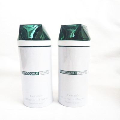 

LAMUSE CROCODILE WHITE Perfume Body Spray - For Men & Women(400 ml, Pack of 2)