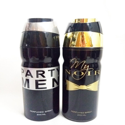 

ARQUS MY NOIR AND PARTY MEN Perfume Body Spray - For Men(400 ml, Pack of 2)