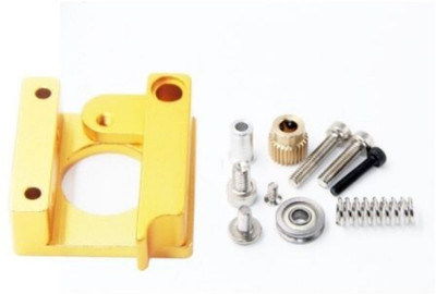 

Robodo MK8 single nozzle head extruder aluminum block DIY kit for 3d printer Makerbot Electronic Components Electronic Hobby Kit