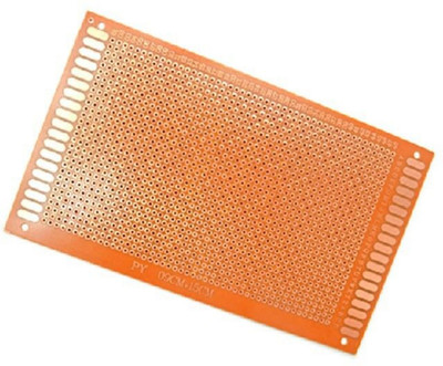 

Robodo 5 Pieces General Purpose / Perforated PCB Boards 9 x 15 cm. ( Perfboard ) Electronic Components Electronic Hobby Kit