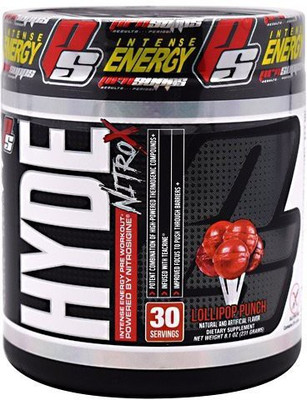 

PROSUPPS hyde intense pre-workout Nutrition Drink(LOLLIPOP PUNCH Flavored)