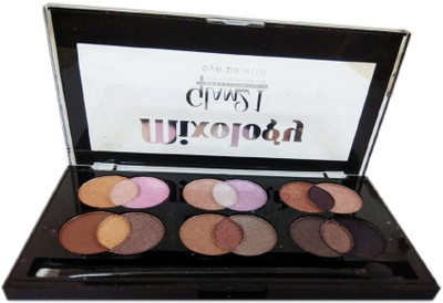 

Glam 21 Mixology 18 color Eyeshadow by Kiash(2) 18 g(metallic shades)
