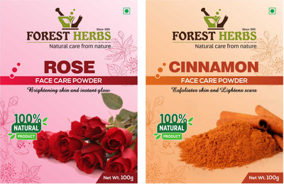 

Forest Herbs Organic Rose Petal & Cinnamon Powder(200 g)