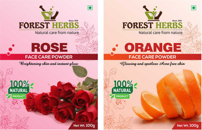 

Forest Herbs Organic Rose Petal & Orange Peel Powder(200 g)