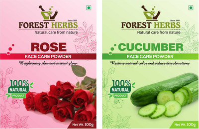 

Forest Herbs Organic Rose Petal & Cucumber Powder(200 g)