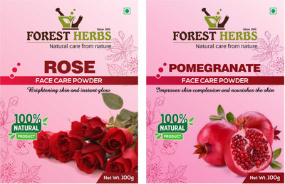 

Forest Herbs Organic Rose Petal & Pomegranate Powder(200 g)