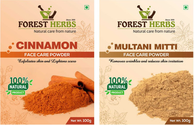 

Forest Herbs Organic Cinnamon & Multani Mitti Powder(200 g)