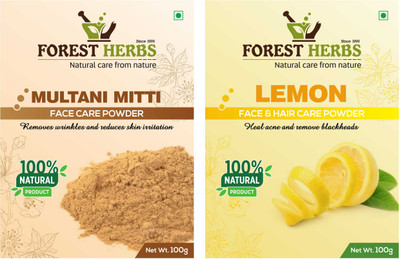 

Forest Herbs Organic Multani Mitti & Lemon Peel Powder(200 g)