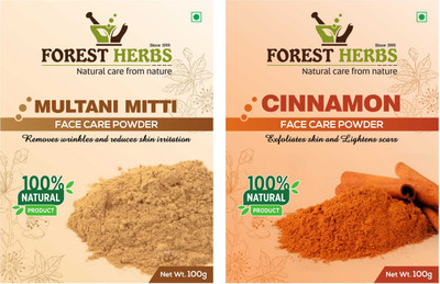 

Forest Herbs Organic Multani Mitti & Cinnamon Powder(200 g)