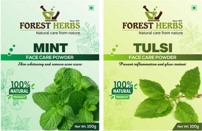 

Forest Herbs Organic Mint & Tulsi Powder(200 g)